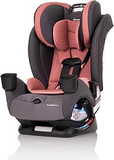 Evenflo All4Stages Slim 4-in-1 Convertible Car Seat (Sanibel Pink)
