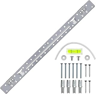 W11025649 AP6245752 W10440498 Microwave Mounting Plate Bracket Kit Replacement for Whirlpool Kitchen-Aid Amana Maytag Microwave Mounting Kit with Column Level & Hardware Screws Replaces PS12074431