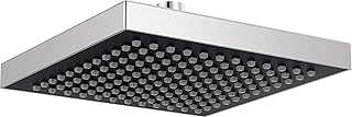 Delta Faucet Single-Spray Touch-Clean Rain Shower Head, Chrome RP50841