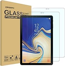 Orzero (2 Pack) Tempered Glass Screen Protector Compatible for Samsung Galaxy Tab S4 2018 T835/T830, HD 2.5D Arc Edges 9 Hardness Anti-Scratch Full-Coverage