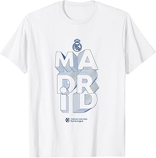 Real Madrid Collection Blue Logo T-Shirt