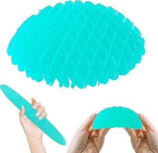 Fidget Toy, 3D Printing Elastic Fidget Toys for Adults Teens, Squeeze Sensory Toys for Teens with Autism, Autism Sensory Product, Stress Relief Toy Adults(Green)
