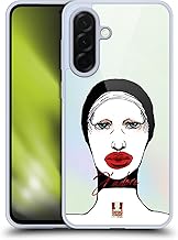 Head Case Designs J'Adore Avant Garde Faces Gel Case [Military Grade Protection] Compatible with Samsung Galaxy A36 5G