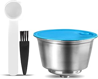 Refillable Stainless Steel Coffee Capsule Filter Cup - Reusable Coffee Capsule for Dolce Gusto