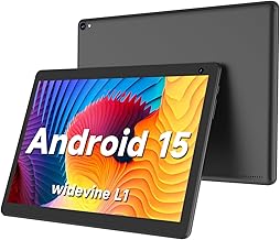 COOPERS Tablet 10 inch, Android 15 Tablet, 32GB ROM 1TB Expand Computer Tablets, Quad Core Processor 6000mAh Battery, 1280x800 IPS Touch Screen, 2+8MP Dual HD Camera, Bluetooth WiFi Tablets PC
