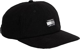 Men's Tommy Jeans Hats for Men | Corduroy Logo Adjustable Baseball Cap