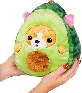 Squishable - Undercover Corgi in Avocado - Undercovers Collection - 7 in - Soft Toy Collectible Stuffed Animal