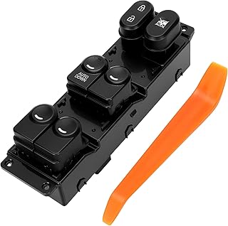 93570-1R111 Front Left Driver Side Power Window Door Lock Switch Single Auto Down for 2011-2017 Hyundai Accent Replaces# 93570AP1R101, 935701R110