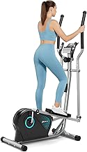 THERUN Elliptical Exercise Machine, Ultra-Quiet Elliptical Machine for Home, 13.2LBS Flywheel Elliptical Trainer, 16 Resistance Levels Elliptical Training Machines w/Pulse Sensor, LCD Monitor