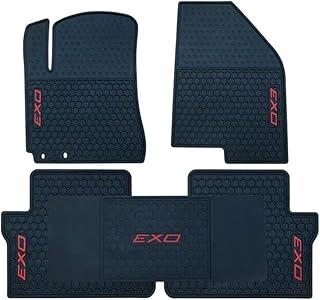 Car Floor Mats Car Mat Rugs Carpet Car Accessories Compatible with Soueast DX3 Left Hand Drive(Black)