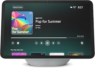 Echo Show 11 (newest model), Vibrant Full-HD 11" display with more viewing area and spatial audio, Designed for Alexa+, Glacier White