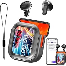 NE20 Translation Earbuds Real Time - AI 135 Language Translator Earbuds with LCD Touch Screen Audifonos Traductores Inglés Español Wireless Earphones Bluetooth Headphones for Travel Business Learning