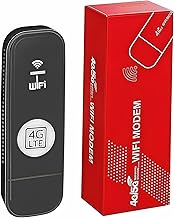 Global Edition 4G LTE Portable WiFi Hotspot for Travel with SIM Card Slot Hotspot Device Support FDD:B1/2/3/4/5/7/8/20/28/66 in North America, South America Europe Africa Around the World (Black)