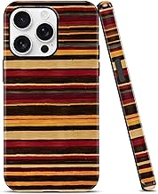 Phone Case Compatible with Samsung Galaxy S23 5G 6.1", Stripe Trendy Retro Pattern Pretty Stylish Protective Case Hybrid 2-Layer Hard Shell Phone Cover for Girls Women