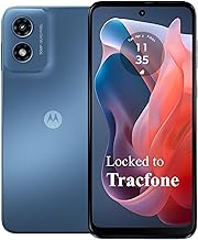 Tracfone Motorola Moto g Play 2024 [Activation Promotion] Locked to Tracfone, 64GB, Includes 1500Min/1500Txt/1500MB, 365 Days Service Plan, 6.5" 90Hz Display, 50MP Camera, Storage 4GB RAM