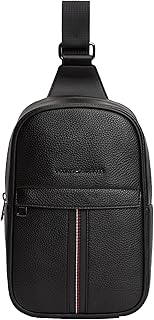 Men's Central Sling pack Crossbody Bag, BLACK One Size