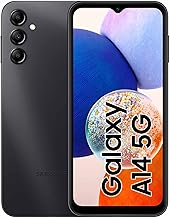 Samsung Galaxy A14 5G, 64GB + 4GB RAM, Black - Unlocked (Renewed)