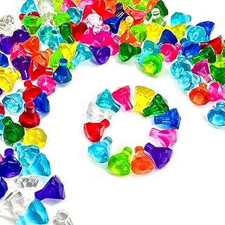 120PCS Gem Bricks, 120x Diamond Jewels, Rare Treasure Accessories Building Blocks Set, Compatible with legoes 31109 Set