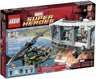 Super Heroes Iron Man Malibu Mansion Attack (76007)