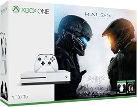 XBOX ONE S 1TB SYSTEM W/HALO COLLECTION (Renewed)
