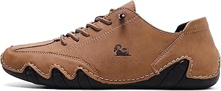 Nevova Driving Shoes Men Women Suede Barefoot Boots Handmade Leather Chukka Boots Lightweight Comfort Orthopedic Sneakers Walking Flats Slip On Non-Slip Hiking Shoes