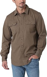 Men's Long Sleeve Classic Woven Shirt
