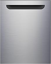 Kenmore 24" Top Control Built‑In Dishwasher, Stainless Steel Tub, Ultra Quiet 49 dBA, 14‑Place Settings, 2‑Rack Dishwasher with Touch Controls, 5 Wash Cycles, Heated Dry & Fresh Air Storage