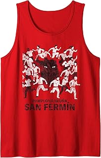 San Fermin - Running of the Bulls/Pamplona Tank Top