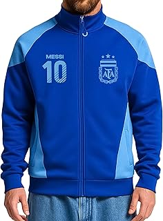 Officially Licensed Argentine Football Association Lionel Messi Track Jacket - Unisex Adult
