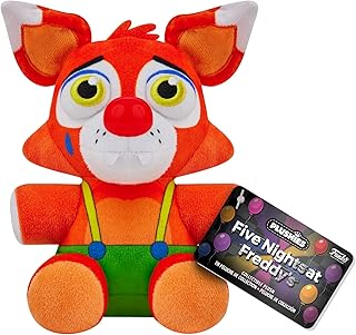 Funko Plush: Five Nights at Freddy's - Circus Foxy - (CL 7") - Collectable Soft Plush - Birthday Gift Idea - Official Merchandise - Stuffed