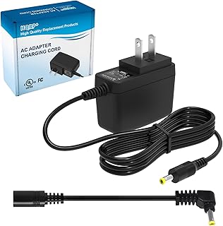 AC Power Adapter Compatible with Omron Healthcare 5 Series, 7 Series, 10 Series, Silver, Gold, Platinum Upper Arm Blood Pressure Monitor, Hem-ADPTW5 AC Adapter Omron Power Supply 6V DC Cord