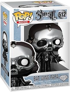 Pop! Rocks: Ghost - Bat Wing Papa - Diamond Glitter - Ghost Band - Collectable Vinyl Figure - Gift Idea - Official Merchandise - Toys for Kids & Adults - Music Fans - Model Figure for Collectors