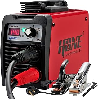 HONE Stick Welder, 110V/220V Actual 140Amp ARC Welder Machine, IGBT Inverter Digital Display LCD Welding Machines with Hot Start Arc Force Anti-Stick, High Efficiency for 1/16"-1/8" Welding Rod.