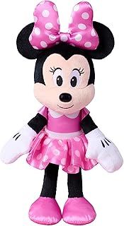 Disney Jr. Minnie Mouse Small Plush, 10 inch Tulle Skirt Minnie Plush, Ages 2 and Up