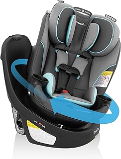 Evenflo Revolve360 Slim 2-in-1 Rotational Car Seat