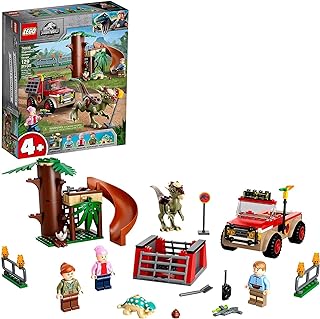 Jurassic World Stygimoloch Dinosaur Escape 76939 Building Kit; Cool Dinosaur Toy Playset for Kids Aged 4 and up; New 2021 (129 Pieces)