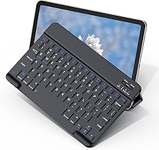 XIWMIX Wireless Bluetooth Keyboard for Samsung Galaxy Tablets, Ultra-Slim Portable, Type-C Rechargeable, Compatible with Tab A9+/S10 FE/S9/S9 FE/S9+/S9 FE+/S6 Lite/S7/A8