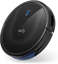 Robot Vacuum 11S MAX, Super Thin, Powerful Suction, Quiet, Self-Charging Robotic Vacuum Cleaner, Cleans Hard Floors to Medium-Pile Carpets, Black