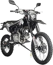 X-PRO 150 Dirt Bike Storm DLX 150 4-Speed Manual Transmission with All Lights, Electric/Kick Start, Big 19"/16" Tires! | Manual Transmission