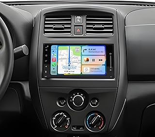 Car Radio for Nissan Versa 2012 2013 2014 2015 2016 2017 2018 2019 with Carplay& Android Auto,Bluetooth Back-up Camera SWC,GPS,FM Radio [2+32G]