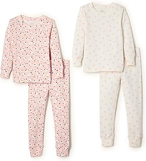 x Sofia Grainge Unisex Babies' Snug-Fit Cotton Footed Pajamas