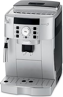 ECAM22110SB Magnifica XS Fully Automatic Espresso and Cappuccino Machine with Manual Cappuccino System, Stainless Steel, Silver, 13.8"