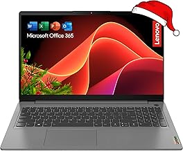 Touchscreen Laptop with Lifetime Office 365 for The Web - IdeaPad 3i - Intel Core i3 Processor - 15.6“ Full HD - 12GB RAM - 256GB SSD - Bluetooth - Webcam - Windows 11 no Mouse