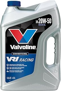 VR1 Racing SAE 20W-50 Motor Oil 5 QT
