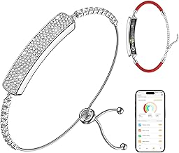 Smart Bracelet for Women,Daily Fitness Activity Tracker/Heart Rate Tracking/Sleep Tracking/Step Counter,1ATM Waterproof,Multiple Sport Modes, Fitness Tracking Wearable with Free App, 2 Bands
