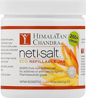 Himalayan Chandra Neti Pot Salt Jar, 12 oz