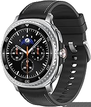 Galaxy Watch 8 Classic (2025) 46mm Bluetooth Smartwatch, Cushion Design, Rotating Bezel, Quick Button, Sleep Coaching, Running Coach, Energy Score, Black [US Version, 2 Yr Warranty]