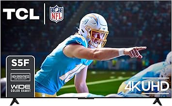65-Inch Class S5 UHD 4K LED Smart TV with Fire TV (65S551F, 2024), Dolby Vision, HDR PRO+, Atmos, Alexa Built-in, Apple AirPlay 2, Streaming Television