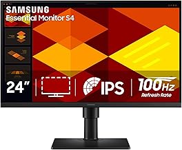 24” (S40GD) Borderless Business Monitor with IPS Panel, 100Hz Refresh Rate, Eye Saver Mode, Ergonomic Design, Game Picture Mode, LS24D402GANXGO, 3 Yr Warranty