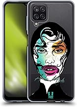 Head Case Designs A La Mode Avant Garde Faces Gel Case [Military Grade Protection] Compatible with Samsung Galaxy A12 (2020)